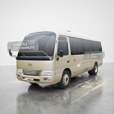 6m Elektrische Mini Coaster Bus met 18 Zitplaatsen en 89,7 kWh Batterij voor Openbaar Vervoer